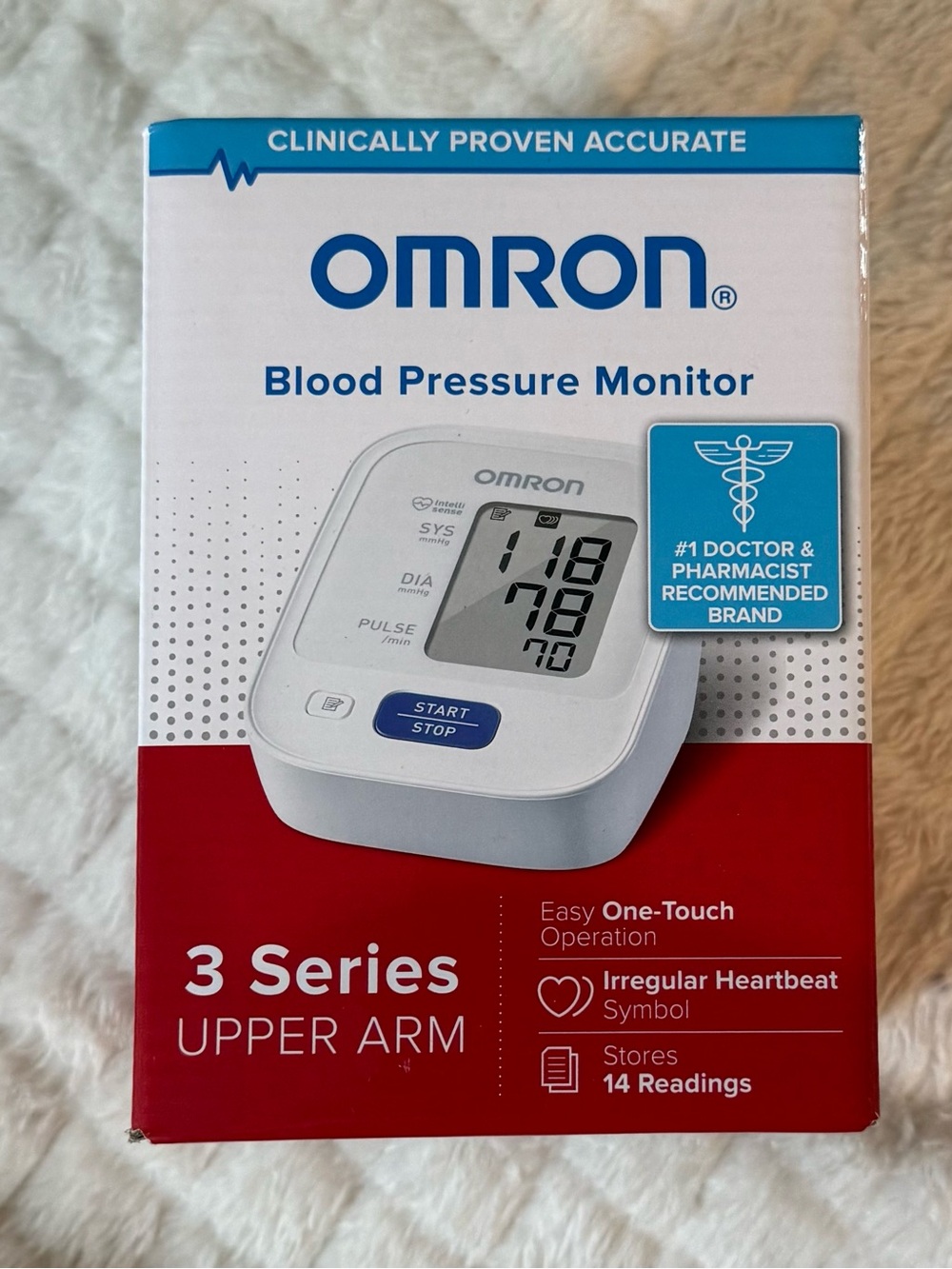 OMRON Blood Pressure Monitor Open Box/New
